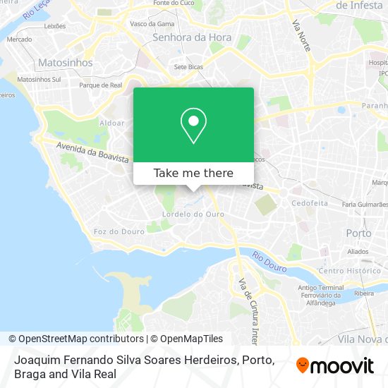 Joaquim Fernando Silva Soares Herdeiros mapa