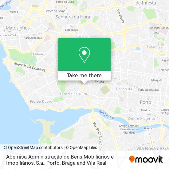 Abemisa-Administração de Bens Mobiliários e Imobiliários, S.a. map