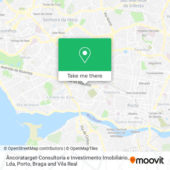 Âncoratarget-Consultoria e Investimento Imobiliário, Lda map