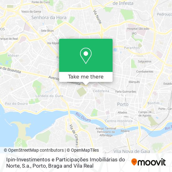 Ipin-Investimentos e Participações Imobiliárias do Norte, S.a. map