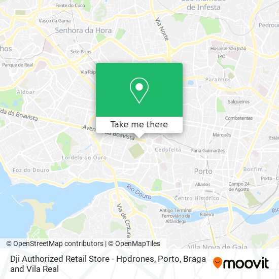 Dji Authorized Retail Store - Hpdrones map