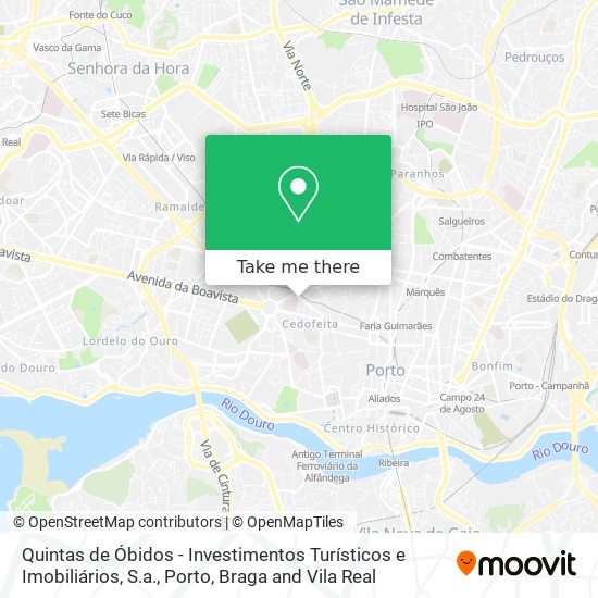 Quintas de Óbidos - Investimentos Turísticos e Imobiliários, S.a. mapa