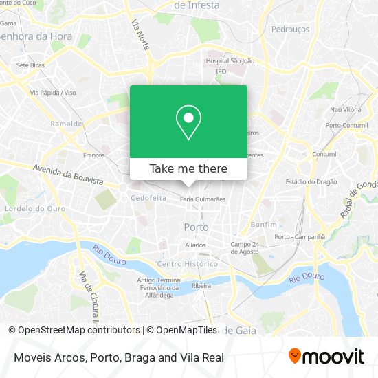 Moveis Arcos map