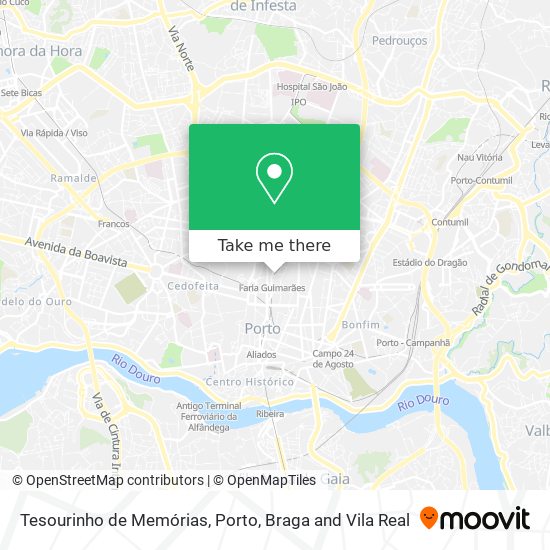 Tesourinho de Memórias map