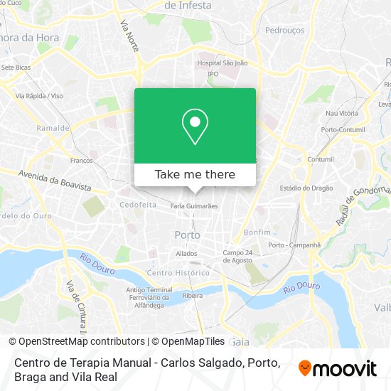 Centro de Terapia Manual - Carlos Salgado map