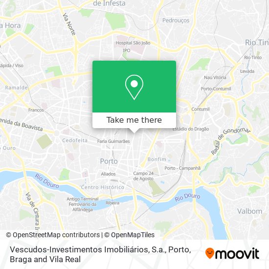 Vescudos-Investimentos Imobiliários, S.a. map