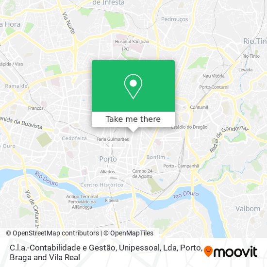 C.l.a.-Contabilidade e Gestão, Unipessoal, Lda map