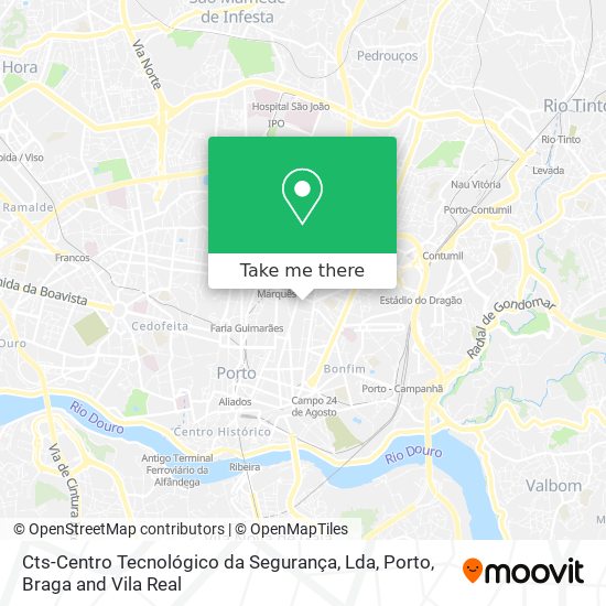 Cts-Centro Tecnológico da Segurança, Lda map