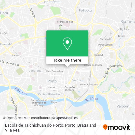 Escola de Taichichuan do Porto map