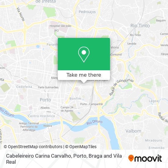 Cabeleireiro Carina Carvalho map