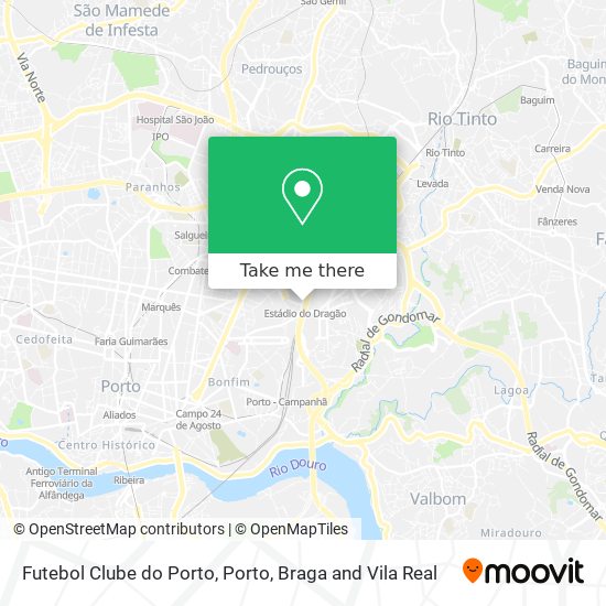 Futebol Clube do Porto map