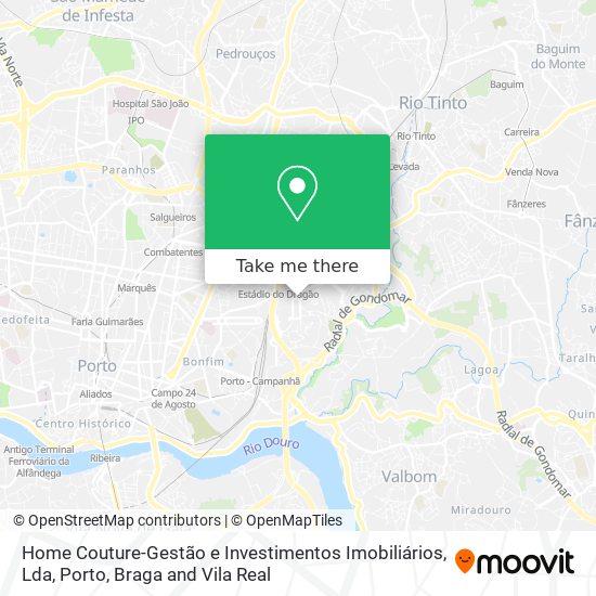 Home Couture-Gestão e Investimentos Imobiliários, Lda map