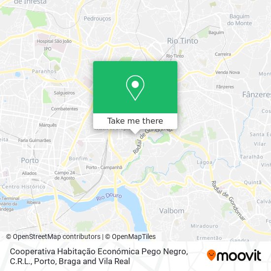 Cooperativa Habitação Económica Pego Negro, C.R.L. map