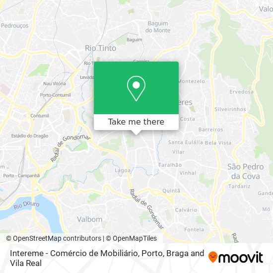 Intereme - Comércio de Mobiliário mapa