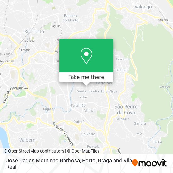 José Carlos Moutinho Barbosa map