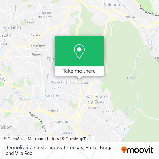 Termoliveira - Instalações Térmicas map