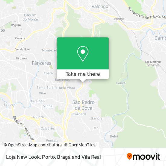 Loja New Look map