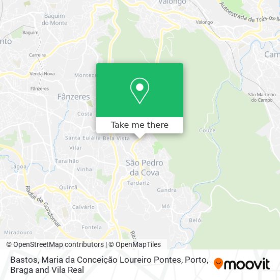 Bastos, Maria da Conceição Loureiro Pontes map