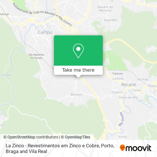 La Zinco - Revestimentos em Zinco e Cobre map