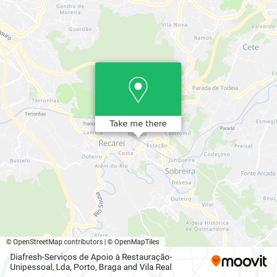 Diafresh-Serviços de Apoio à Restauração-Unipessoal, Lda map