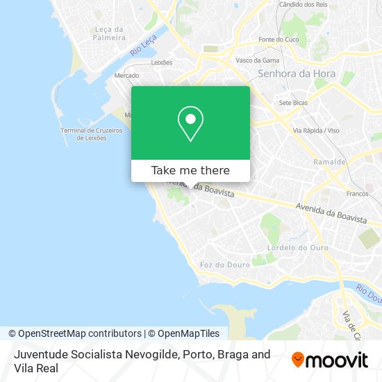 Juventude Socialista Nevogilde map