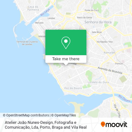 Atelier João Nunes-Design, Fotografia e Comunicação, Lda mapa