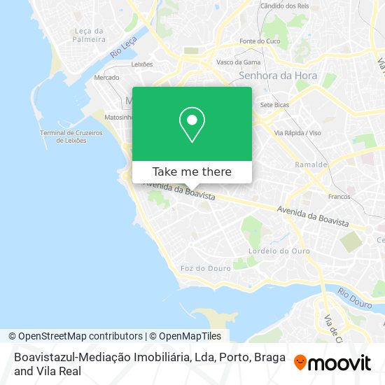 Boavistazul-Mediação Imobiliária, Lda map