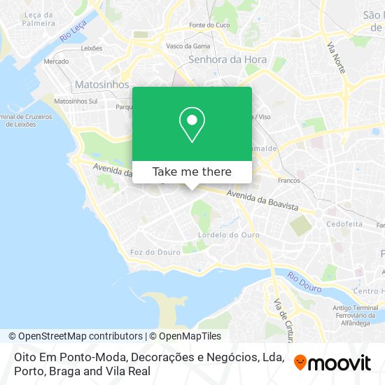 Oito Em Ponto-Moda, Decorações e Negócios, Lda map