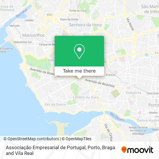 Associação Empresarial de Portugal map