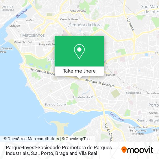 Parque-Invest-Sociedade Promotora de Parques Industriais, S.a. map