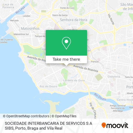 SOCIEDADE INTERBANCARIA DE SERVICOS S A SIBS mapa