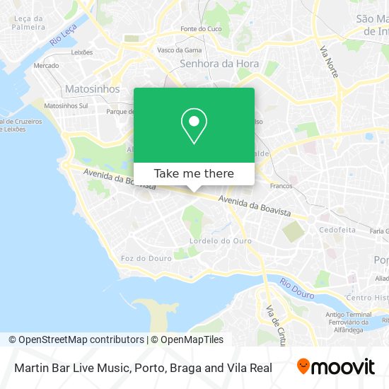 Martin Bar Live Music map