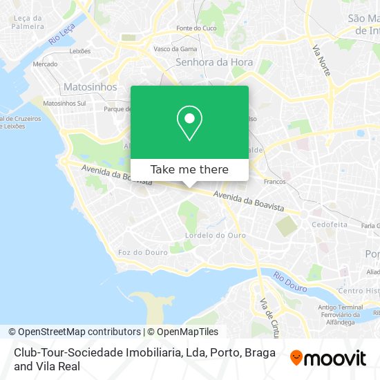Club-Tour-Sociedade Imobiliaria, Lda map