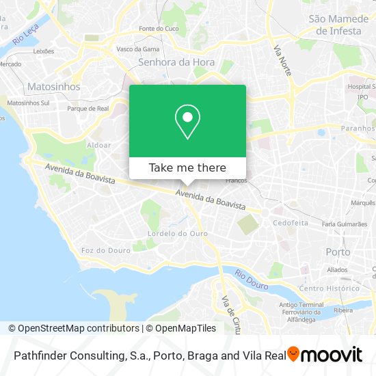 Pathfinder Consulting, S.a. map