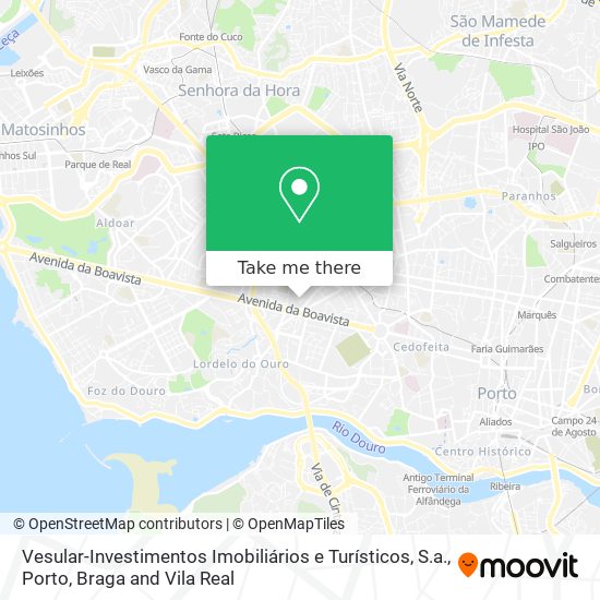 Vesular-Investimentos Imobiliários e Turísticos, S.a. map