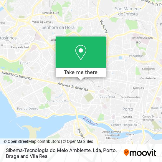 Sibema-Tecnologia do Meio Ambiente, Lda map