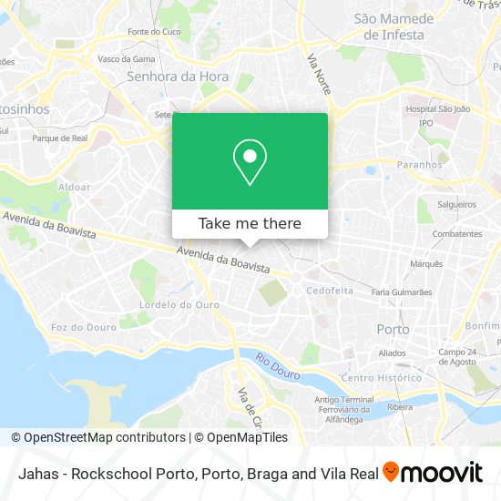 Jahas - Rockschool Porto map