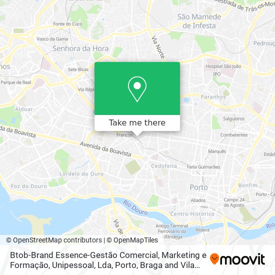 Btob-Brand Essence-Gestão Comercial, Marketing e Formação, Unipessoal, Lda map
