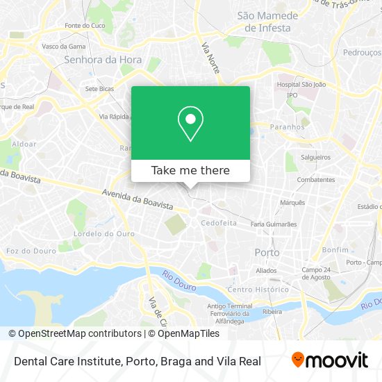 Dental Care Institute mapa