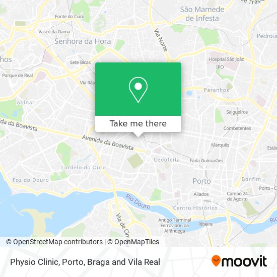 Physio Clinic map