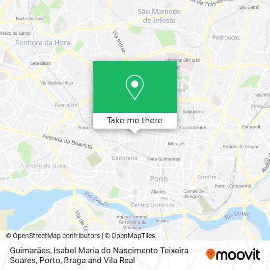 Guimarães, Isabel Maria do Nascimento Teixeira Soares map
