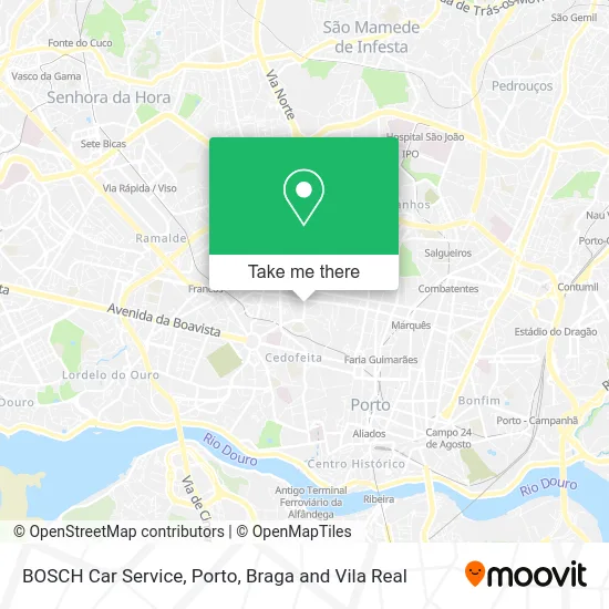BOSCH Car Service map