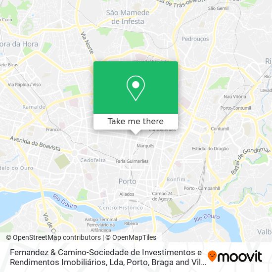 Fernandez & Camino-Sociedade de Investimentos e Rendimentos Imobiliários, Lda map