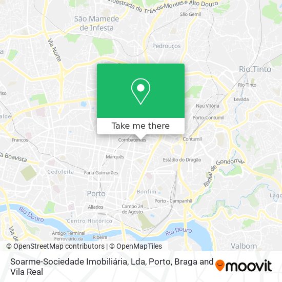 Soarme-Sociedade Imobiliária, Lda map