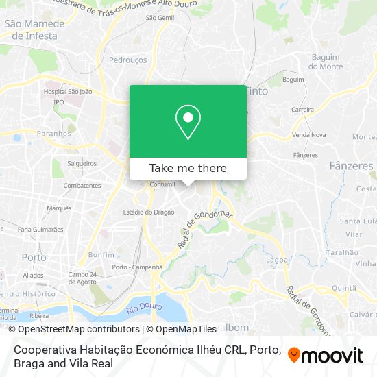 Cooperativa Habitação Económica Ilhéu CRL map