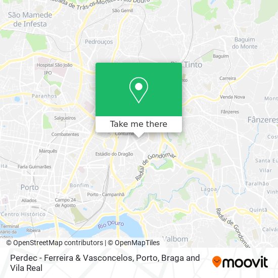 Perdec - Ferreira & Vasconcelos mapa