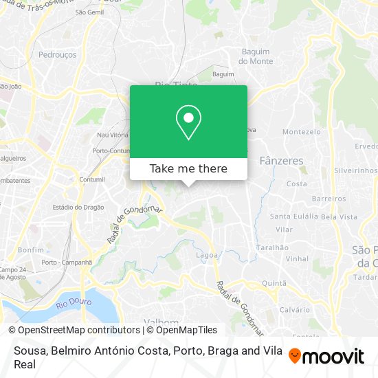 Sousa, Belmiro António Costa map