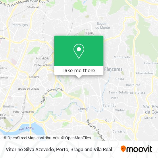 Vitorino Silva Azevedo map