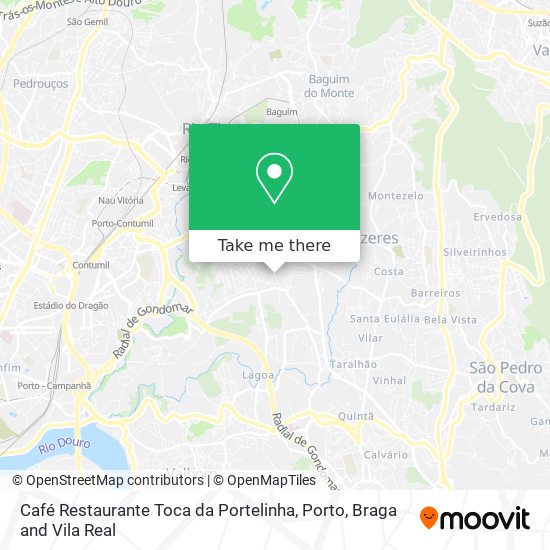 Café Restaurante Toca da Portelinha map