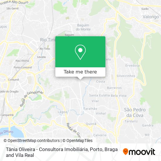 Tânia Oliveira - Consultora Imobiliária map